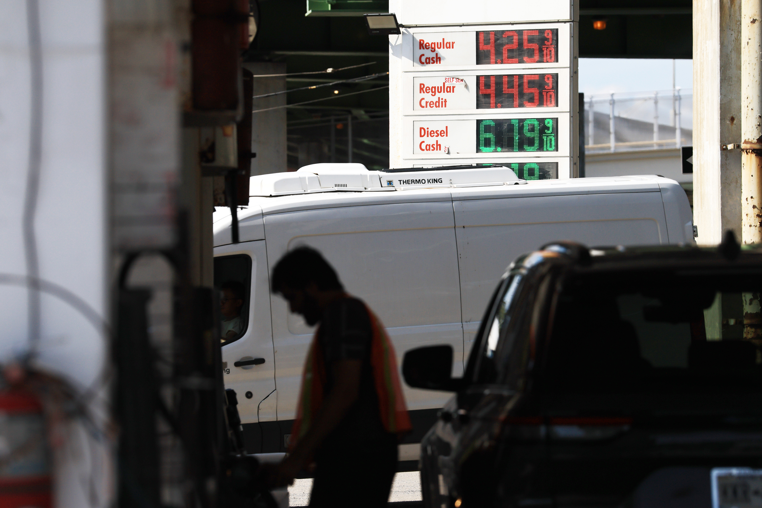 Oil Near $100, Gas Hits $4.14 as Iran War Overwhelms Trump's Price Fixes
