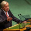 Secretary-General António Guterres speaks at the opening of the General Assembly at the U.N. headquarters in New York City on Tuesday. Credit: Michael Kappeler/dpa via Getty Images