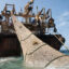 The Helen Mary, measuring 380 feet, hauls in catch. Credit: BLOOM/Pierre Gleizes