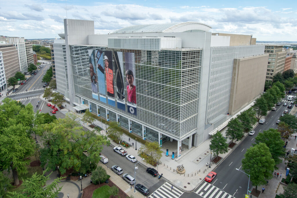 The World Bank headquarters in Washington, D.C. Credit: Heather Elliott/World Bank