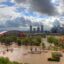 Calgary was under water in June 2013 when the Elbow and Bow rivers flooded and breached simultaneously in a perfect storm of water. Credit: Getty Images.