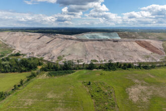 Seneca Meadows in New York’s Finger Lakes region is the state’s largest landfill. Credit: Courtesy of Mark Pitifer