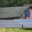 Solar panels are seen on a farm in Westby, Wis. Credit: Andrew Caballero-Reynolds/AFP via Getty Images
