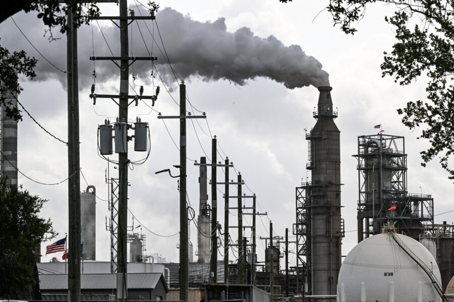 The Valero refinery in Houston. Credit: Ronaldo Schemidt/AFP via Getty Images