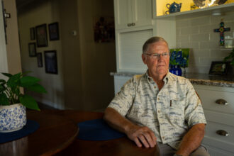 As mayor of Corpus Christi, Joe McComb championed plans to build a desalination plant. But later city leaders called the project off. "We laid a golden egg in their lap," McComb said. "They took off in an inexplicable direction.” Credit: Jon Shapley/Inside Climate News