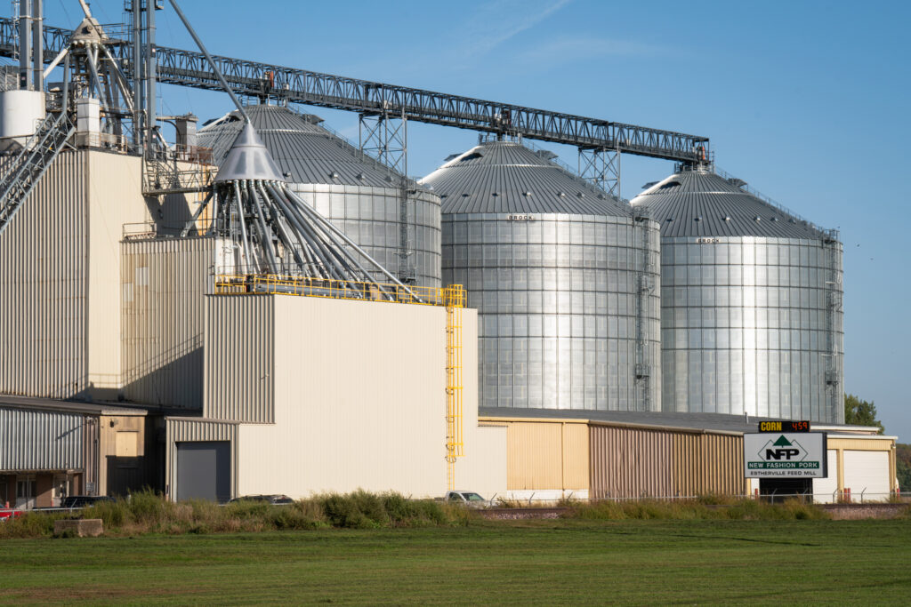 New Fashion Pork is a vertically-integrated corporation, operating livestock facilities as well as the farmland and mills to produce feed for the animals.
