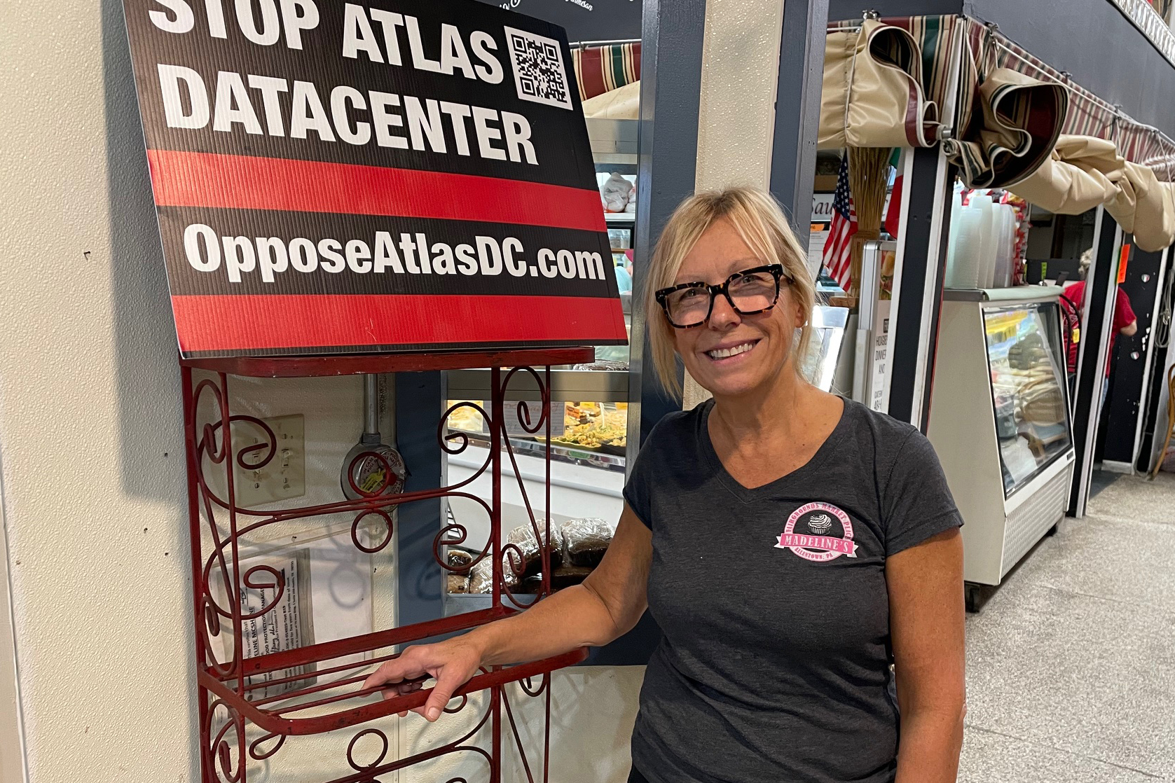 Lehigh Valley resident Laurie Gilley helped form the South Whitehall Township Civic Alliance to fight a proposed data center in her community. Credit: Emilie Lounsberry/Inside Climate News