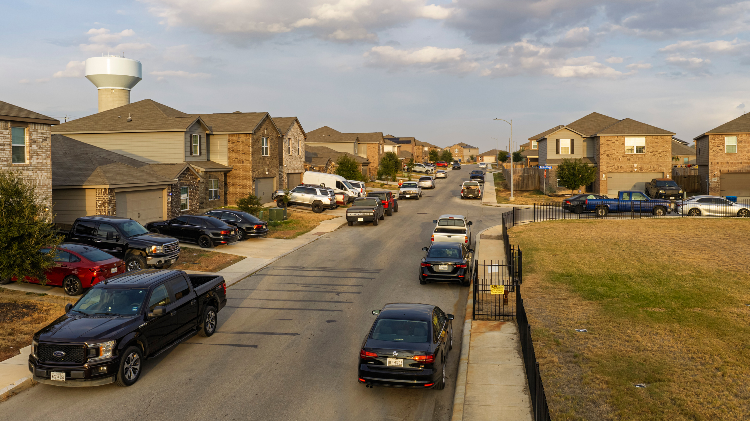 Construction on the Preserve at Medina subdivision began in 2019. Credit: Sam Owens/San Antonio Express-News
