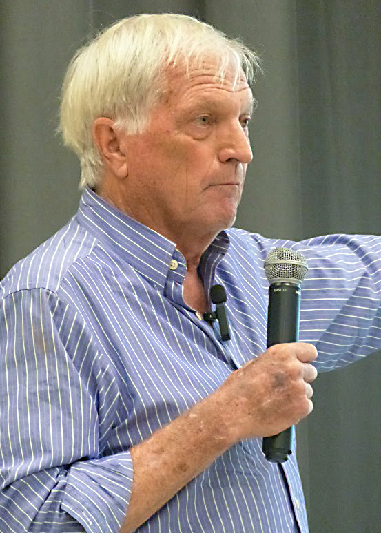 U.S. Rep. Mark DeSaulnier, a Democrat with four refineries in his district, holds a town hall on Thursday in Martinez, Calif., to hear residents’ concerns about refinery safety. Credit: Liza Gross/Inside Climate News