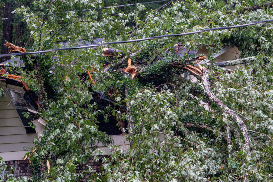 Devolin “Bobo” Webster was in bed when a tree struck his home, according to family members. Credit: Lee Hedgepeth/Inside Climate News