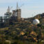 An inactive space shuttle main engine test location at the former Rocketdyne facility in the Santa Susana Mountains above Simi Valley in 2015. (Photo by Anacleto Rapping/Los Angeles Times via Getty Images)